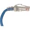 Siemon CBL ASSY MOD 26-4PR STRANDED, CAT6 T568A/B 7FT MC6, BLUE W/CLEAR BOOT MC6-07-06 - alternate 2